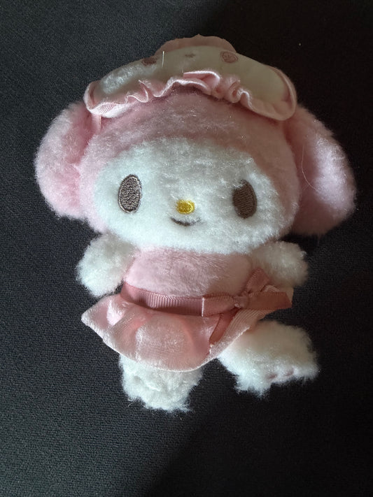 Sanrio My Melody Stuffed Toy Pendant Cute Plush Toys Keyring Keychain - Various Sizes & Designs