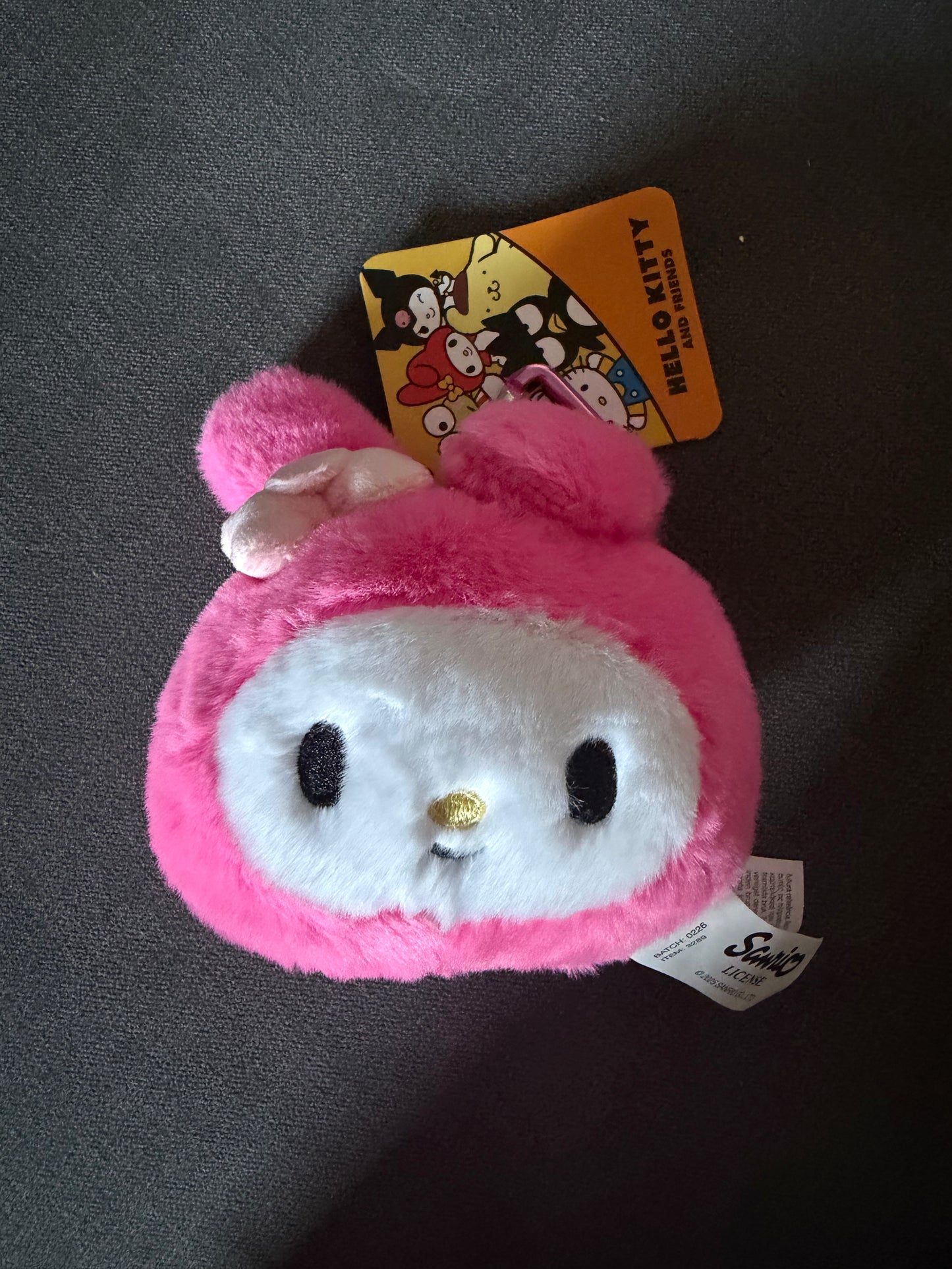 Sanrio My Melody Stuffed Toy Pendant Cute Plush Toys Keyring Keychain - Various Sizes & Designs