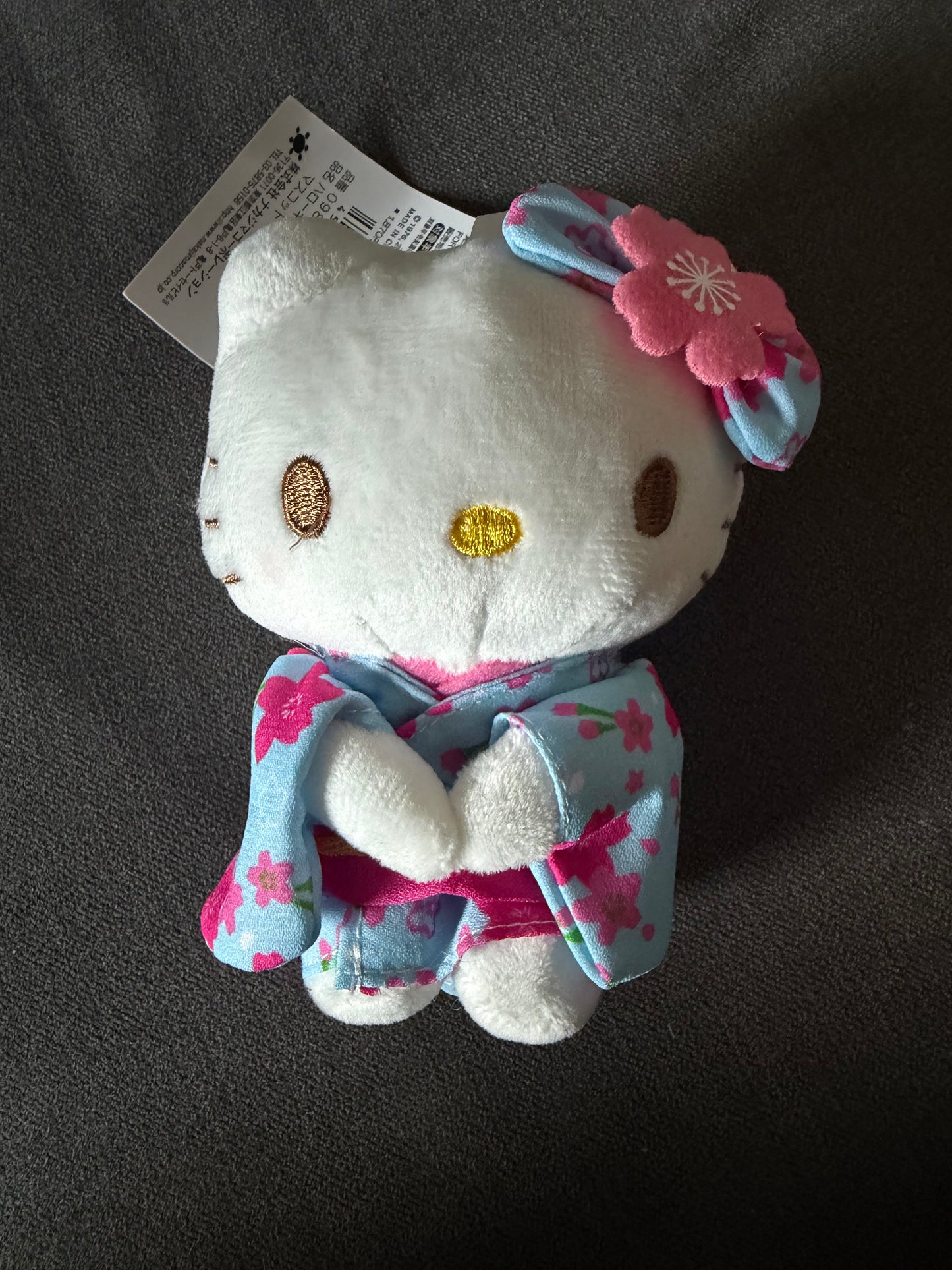 12cm Sanrio Hello Kitty Stuffed Toy Pendant Cute Plush Toys Keyring Keychain - 7 Designs Available
