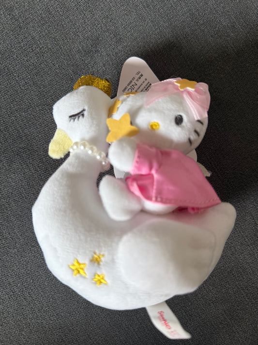 12cm Sanrio Hello Kitty Stuffed Toy Pendant Cute Plush Toys Keyring Keychain - 7 Designs Available