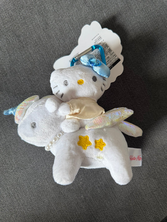 12cm Sanrio Hello Kitty Stuffed Toy Pendant Cute Plush Toys Keyring Keychain - 7 Designs Available