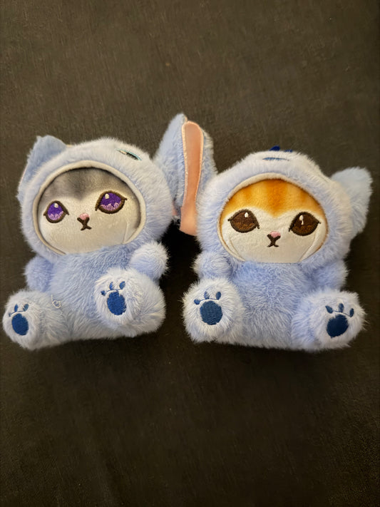 Cartoon Amine Anime 15cm Stitch Mofusand Plush Doll Toys Stuffed Animals Keychain Bag Small Pendant Hangings Christmas Birthday Gifts