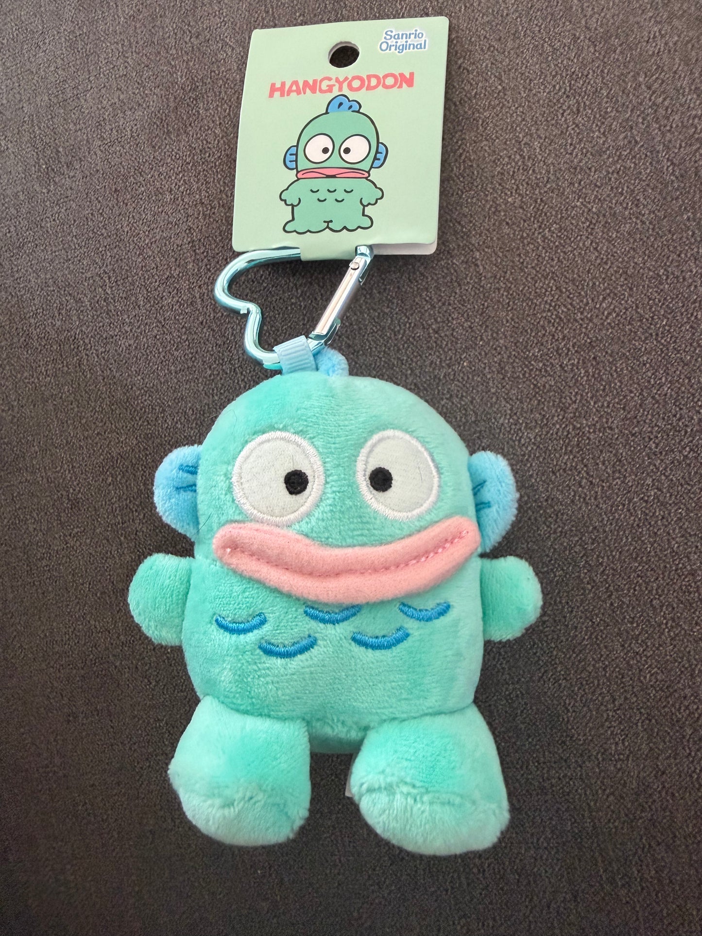 Sanrio 10cm Hanyodon Cartoon Plush Doll Keychain Kawaii - Stuffed Toy for School Bag - Pendant Gift