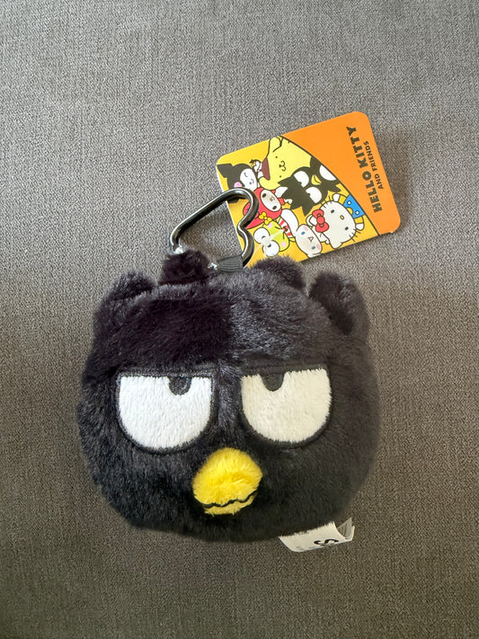 Sanrio 10cm Bad Badtz Maru Cartoon Plush Doll Keychain Kawaii - Stuffed Toy for School Bag - Pendant Gift