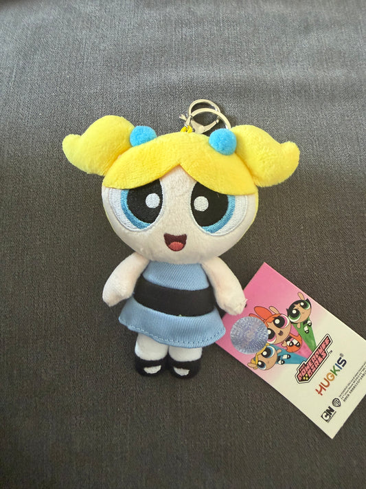 15cm Powderpuff Girls Stuffed Plushie Keychain / Bag Chain - Cartoon Cute Plushie - Japanese Kawaii - Perfect Birthday / Christmas Gift